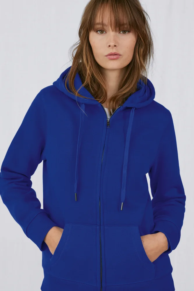 Ladies' Hooded Sweat Jacket