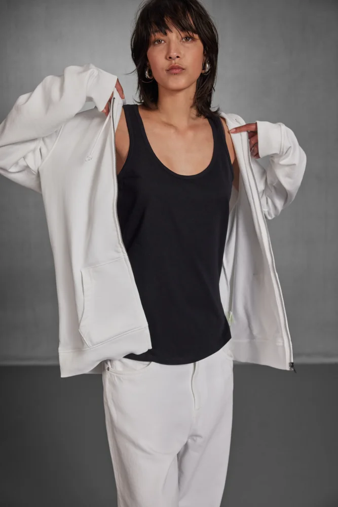 Damen Kapuzen Sweatjacke