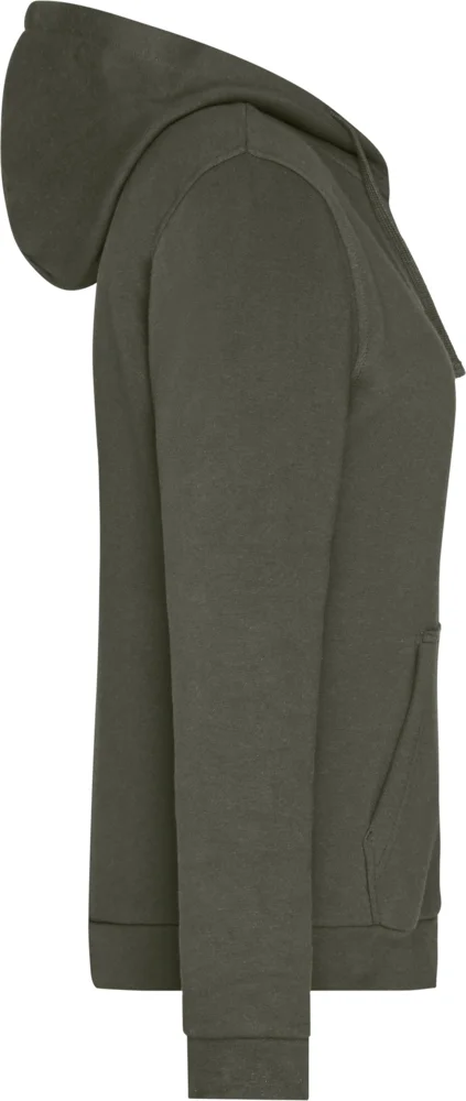 Damen Kapuzen Sweatjacke