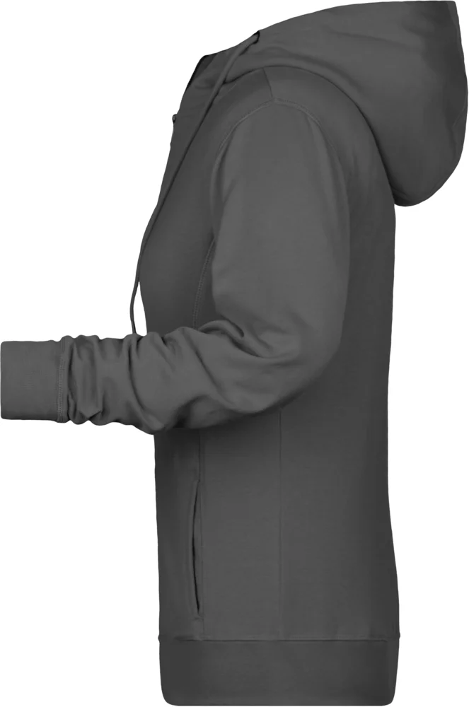 Damen Kapuzen Sweatjacke