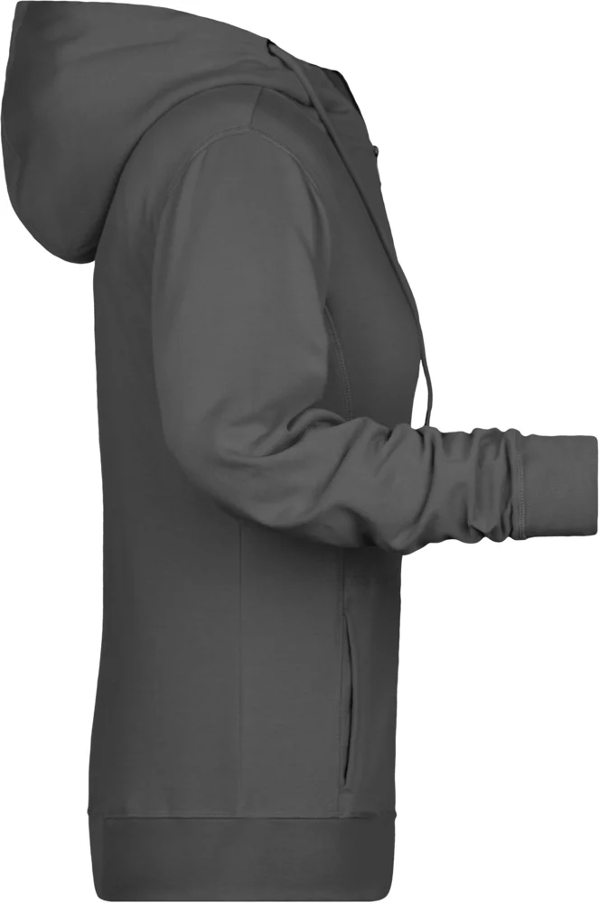 Damen Kapuzen Sweatjacke