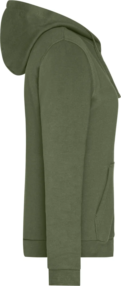 Damen Kapuzen Sweatjacke