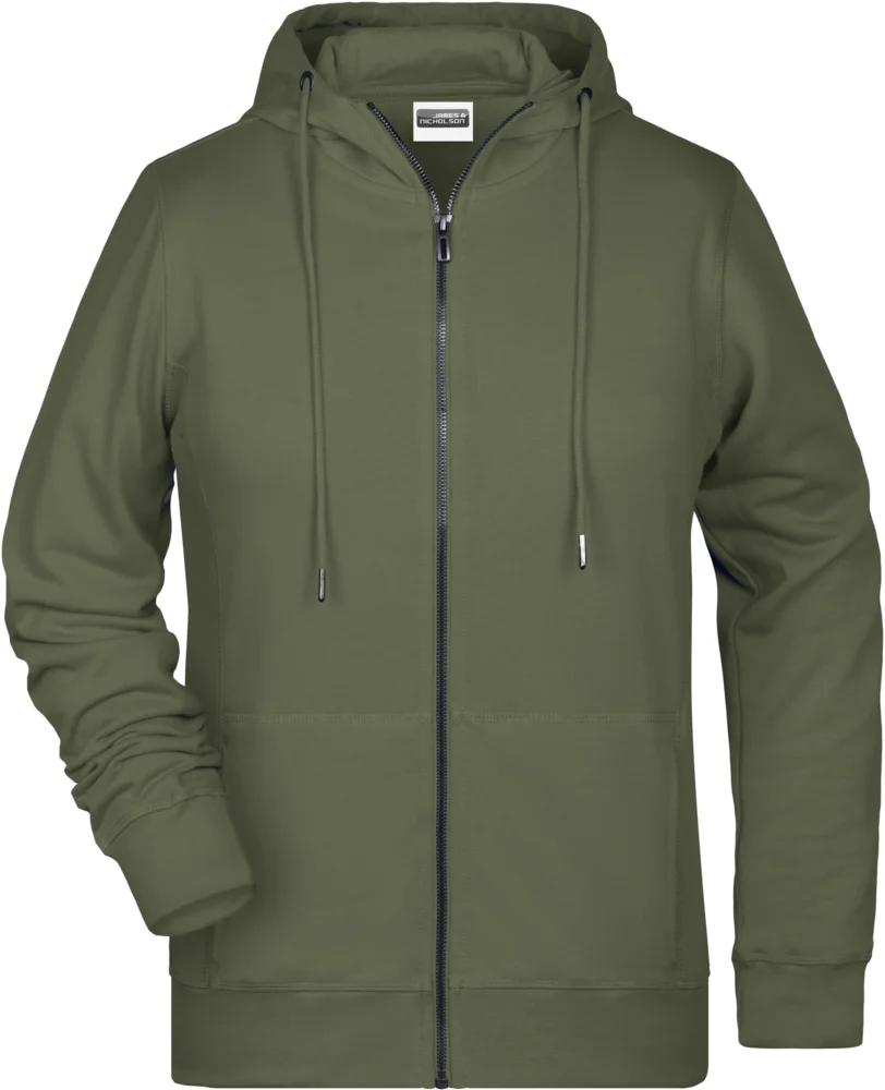 Damen Kapuzen Sweatjacke