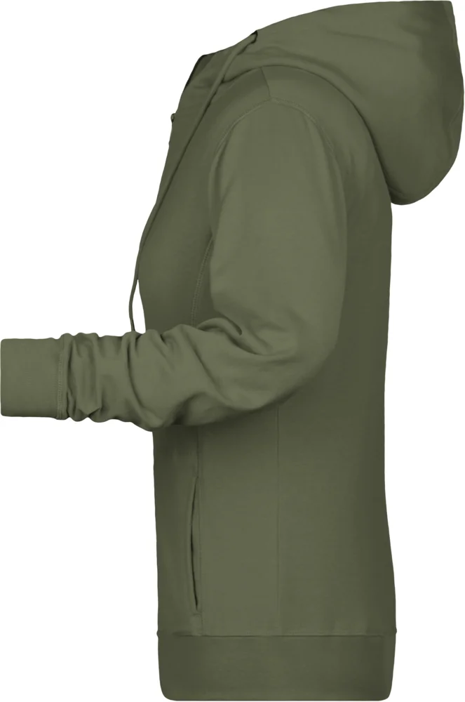 Damen Kapuzen Sweatjacke