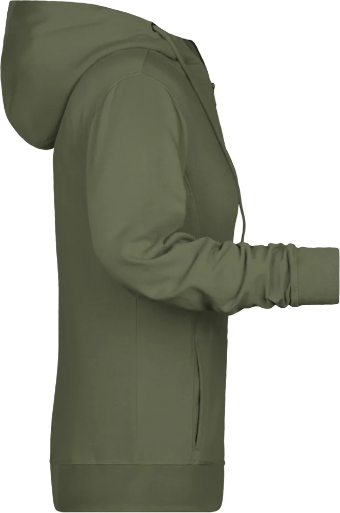 Damen Kapuzen Sweatjacke