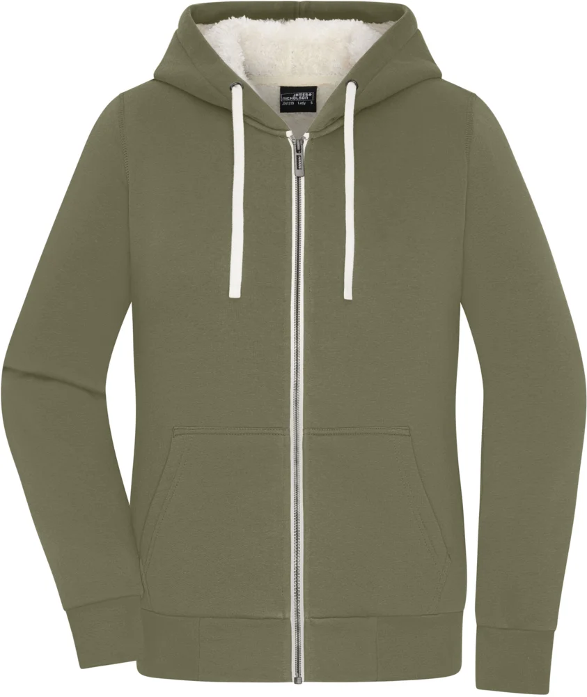 Damen Kapuzen Sweatjacke "Sherpa"