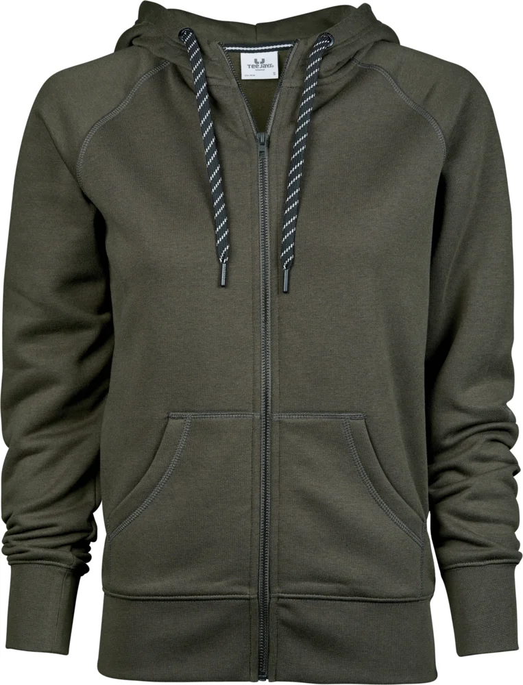 Ladies' Hooded Sweat Jacket