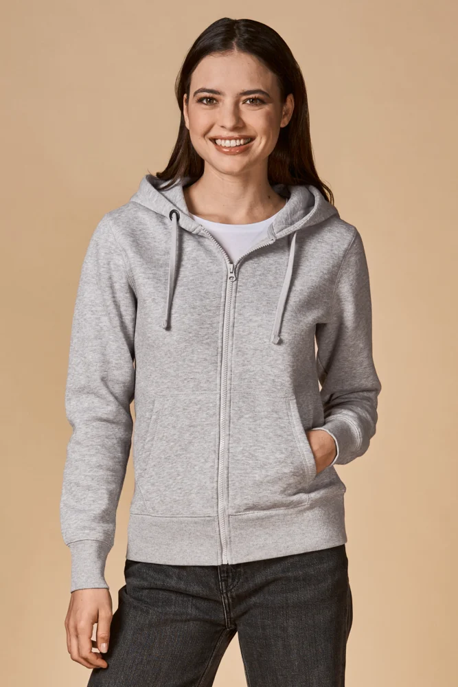 Damen Kapuzen Sweatjacke "X.O"