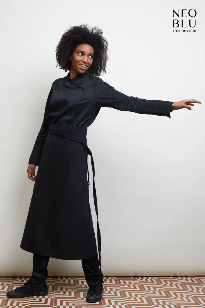 Damen Kochjacke langarm