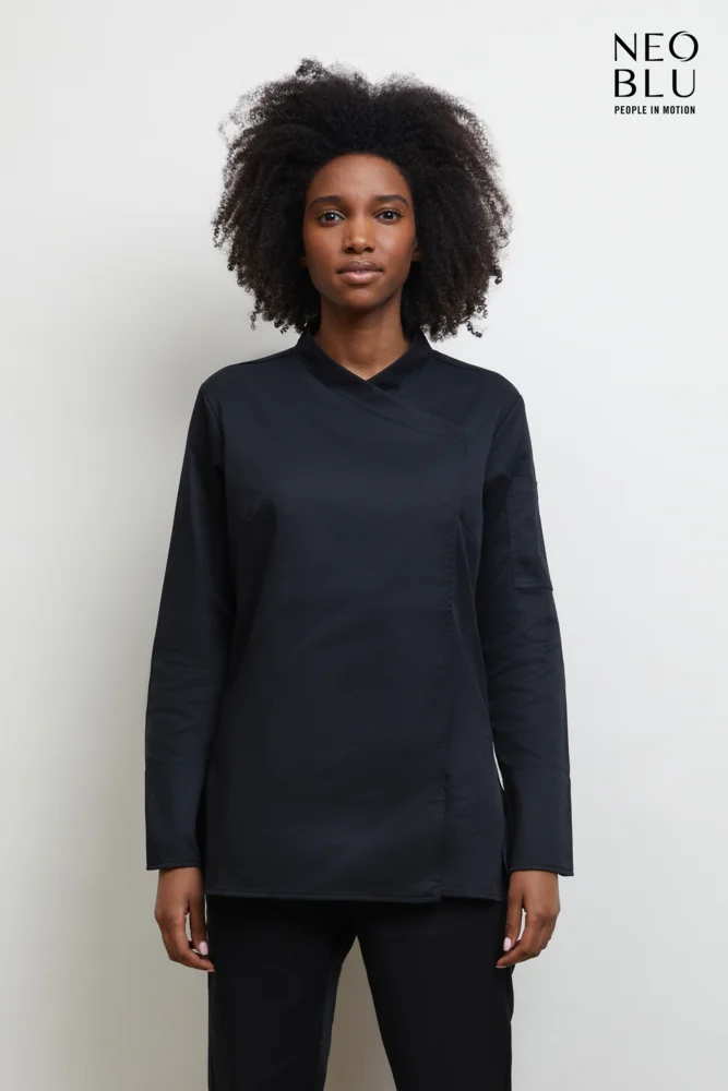 Damen Kochjacke langarm