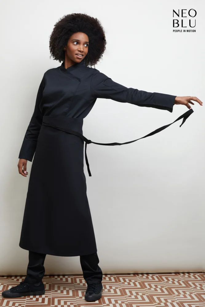 Damen Kochjacke langarm