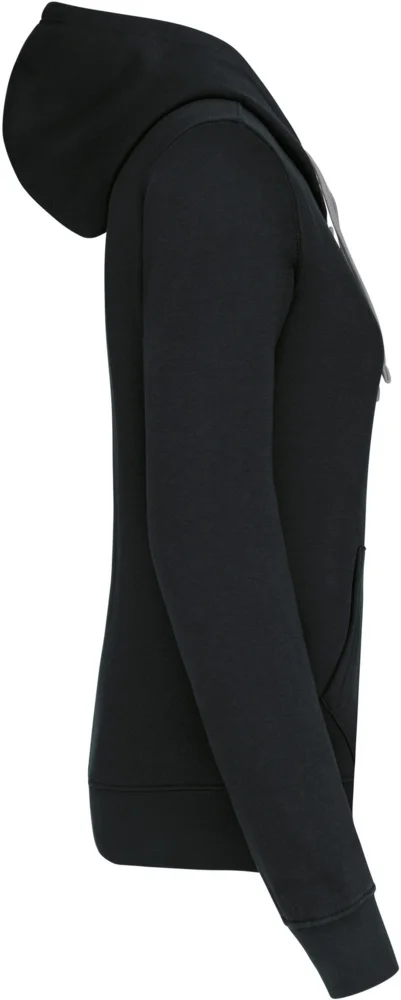 Damen Kontrast Kapuzen Sweater