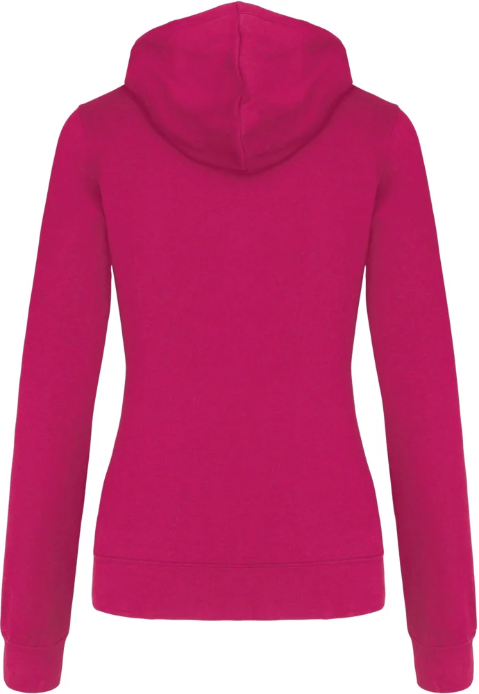 Damen Kontrast Kapuzen Sweater