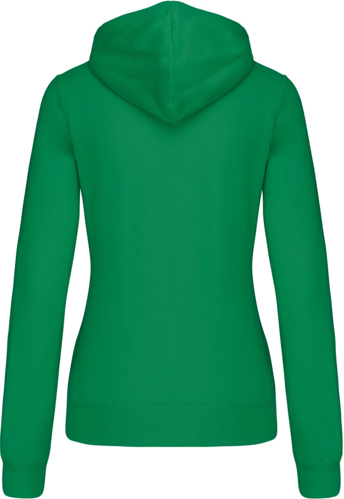 Damen Kontrast Kapuzen Sweater