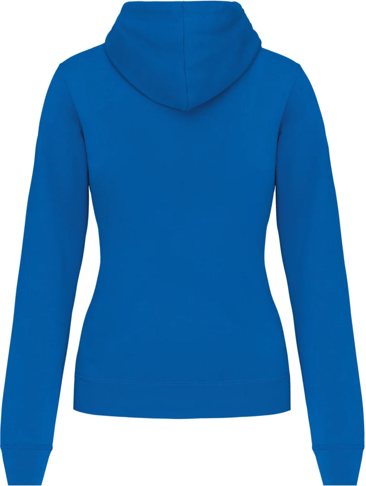 Damen Kontrast Kapuzen Sweater