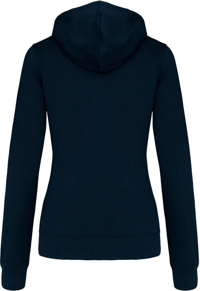 Damen Kontrast Kapuzen Sweater