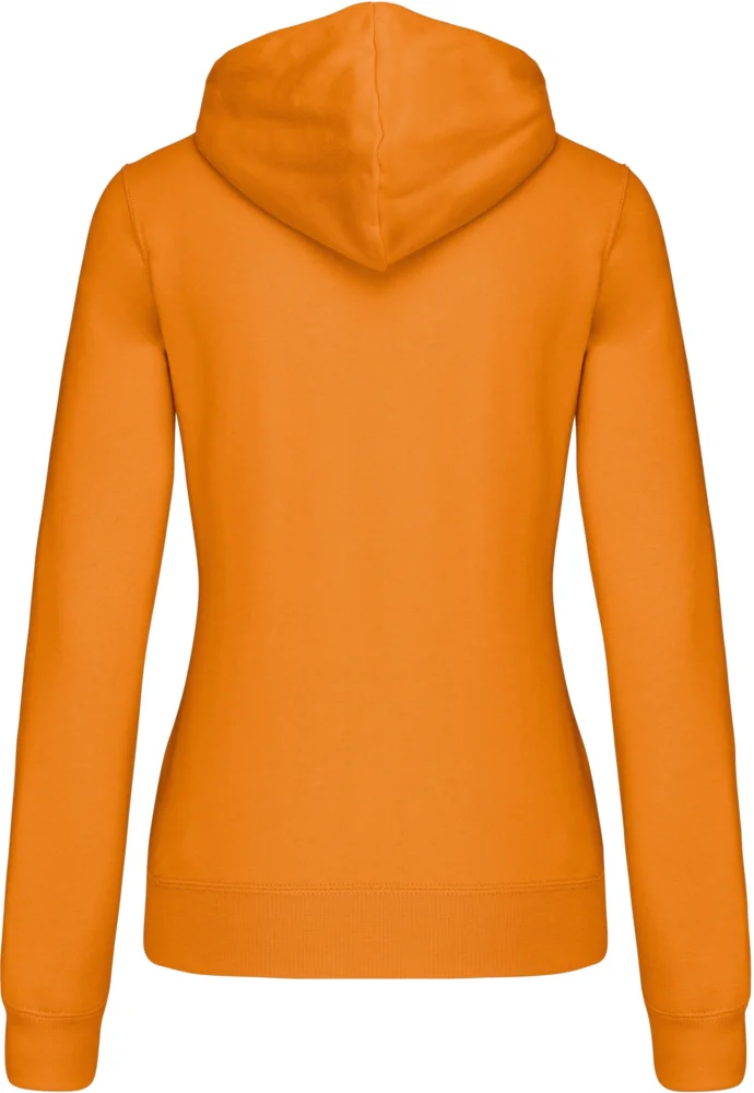 Damen Kontrast Kapuzen Sweater