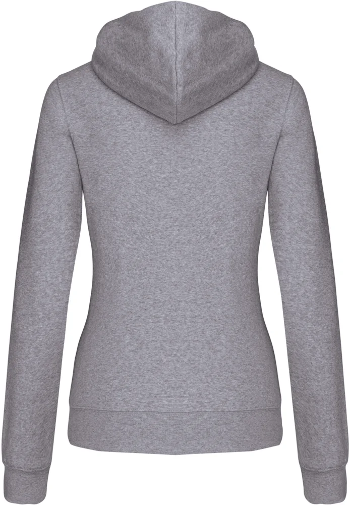 Damen Kontrast Kapuzen Sweater