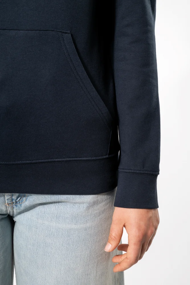 Damen Kontrast Kapuzen Sweater