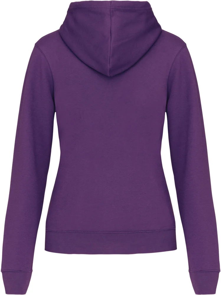 Damen Kontrast Kapuzen Sweater