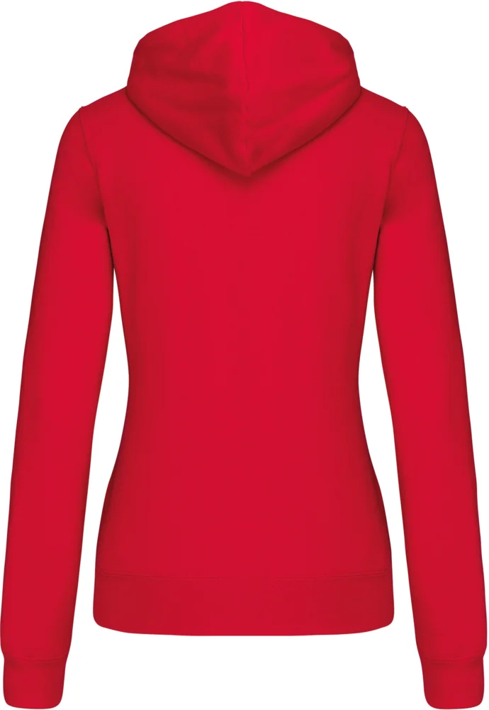 Damen Kontrast Kapuzen Sweater