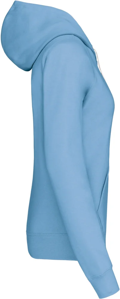 Damen Kontrast Kapuzen Sweater