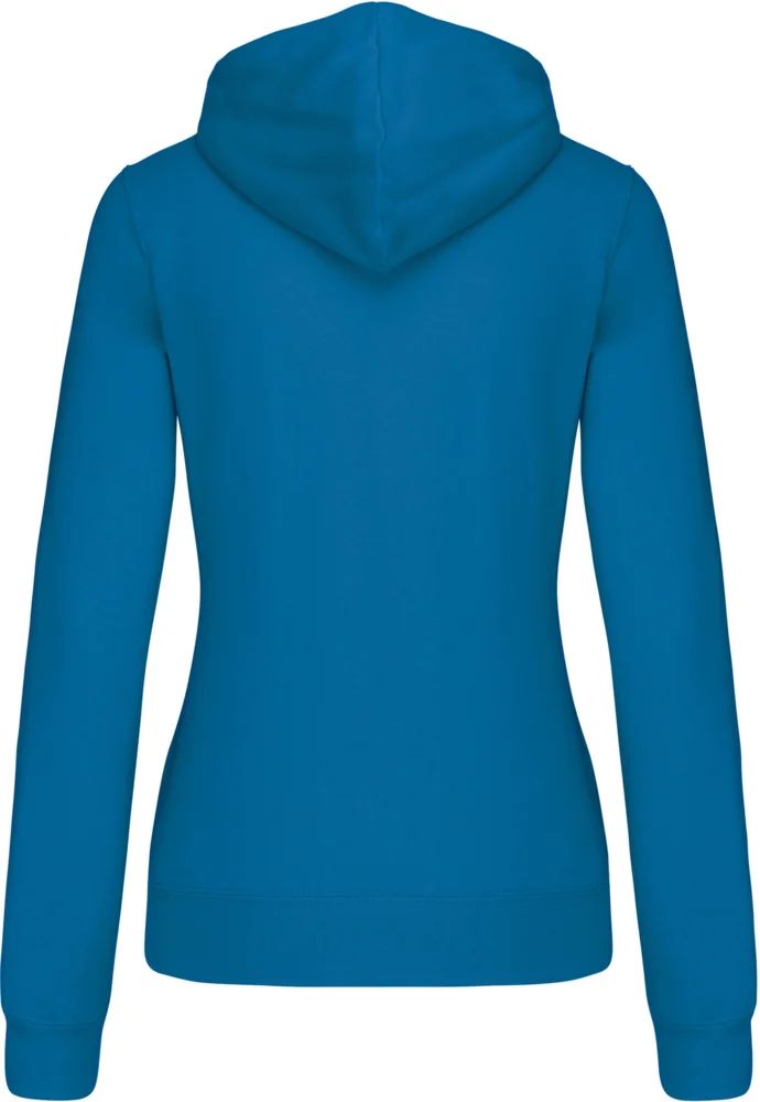 Damen Kontrast Kapuzen Sweater