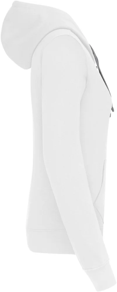Damen Kontrast Kapuzen Sweater