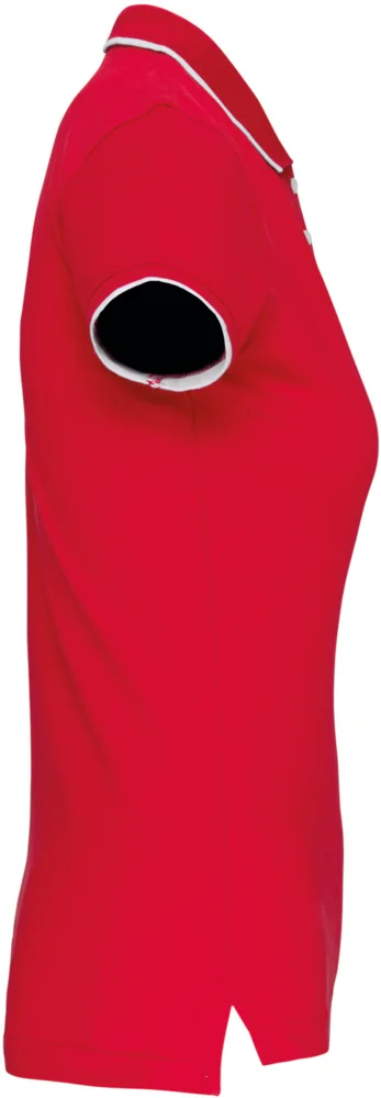 Damen Kontrast Piqué Polo