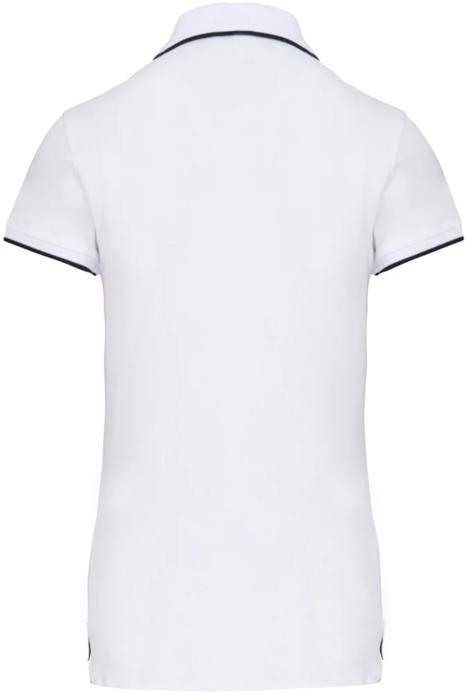 Damen Kontrast Piqué Polo