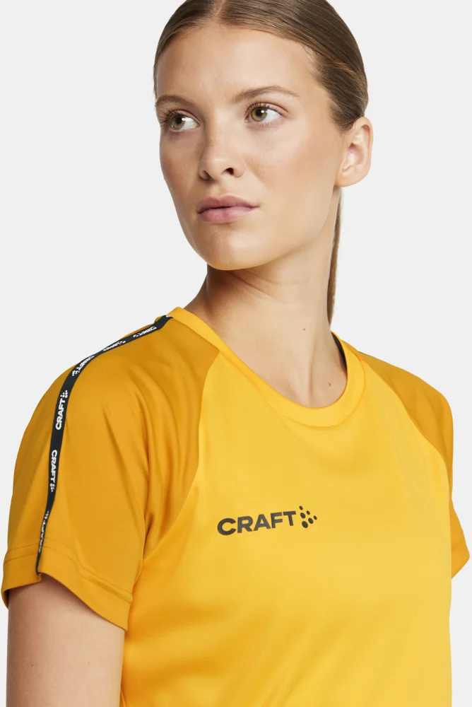 Damen Kontrast Sport Shirt