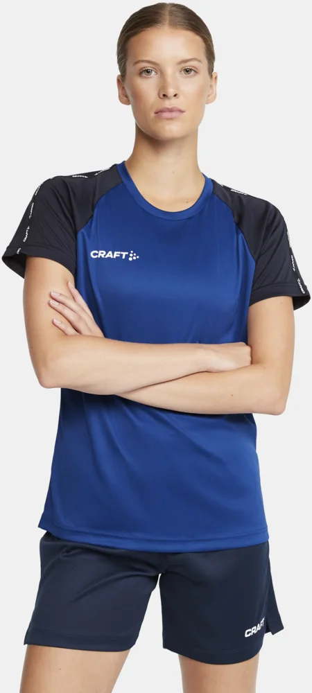 Damen Kontrast Sport Shirt