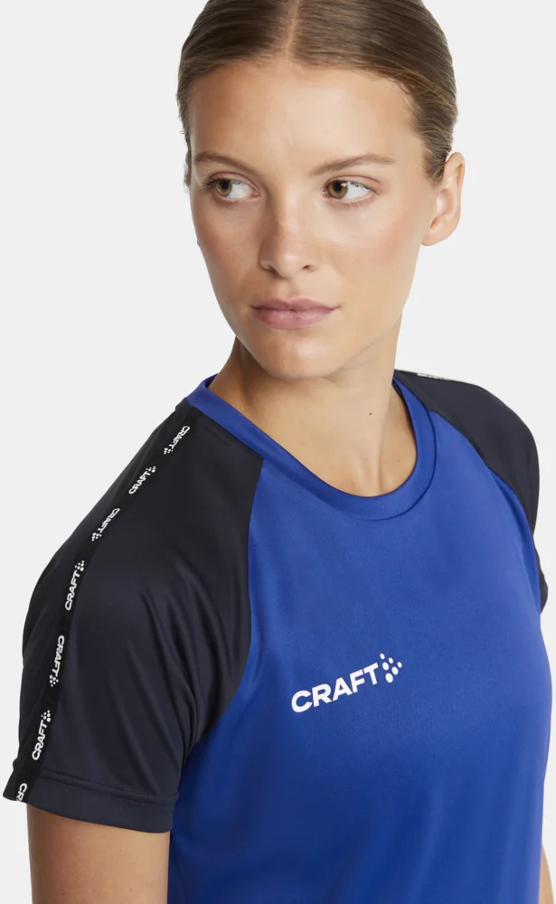 Damen Kontrast Sport Shirt