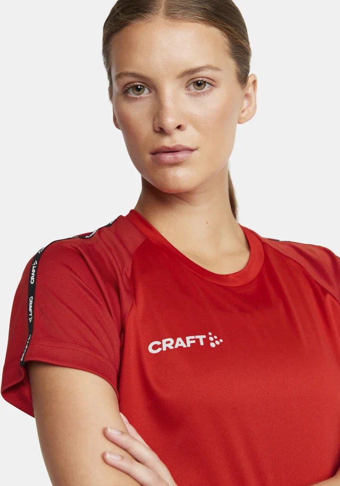Damen Kontrast Sport Shirt