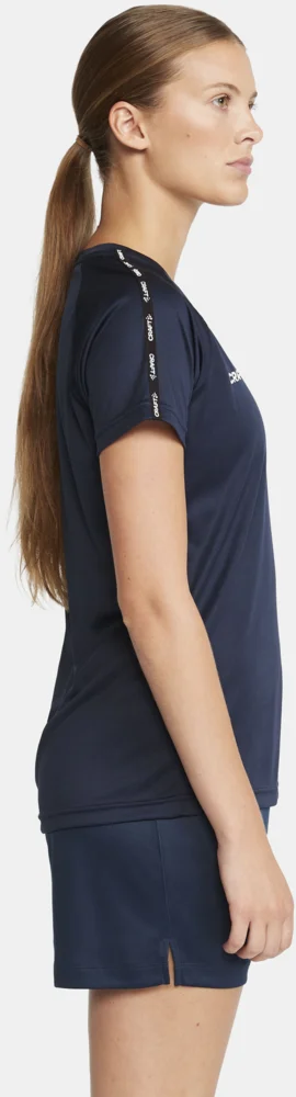 Damen Kontrast Sport Shirt