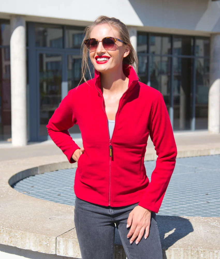 Damen Microfleece Jacke