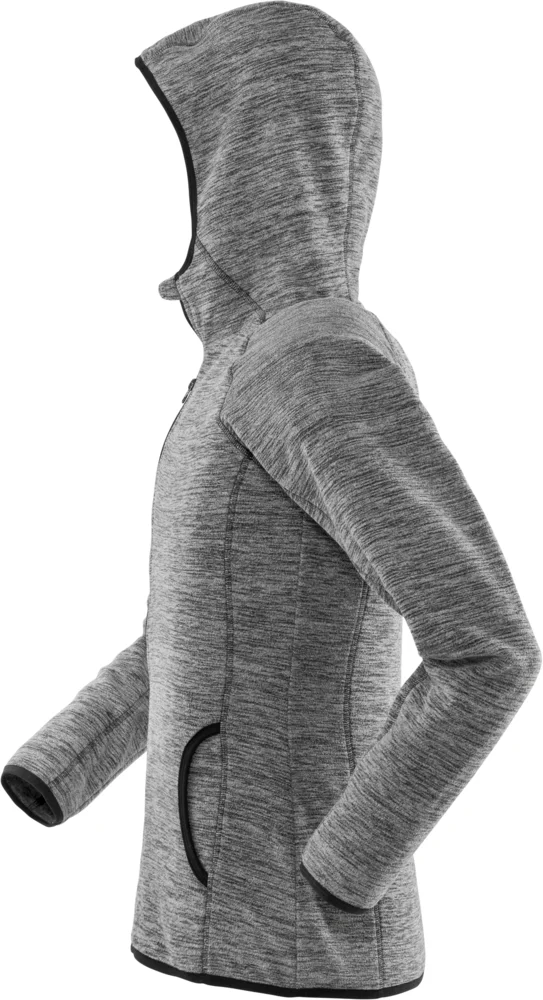 Damen Microfleece Kapuzenjacke