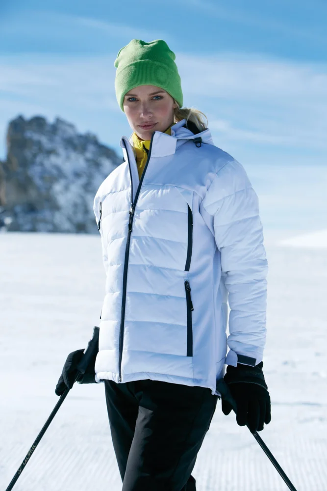 Damen Outdoor Hybrid Jacke