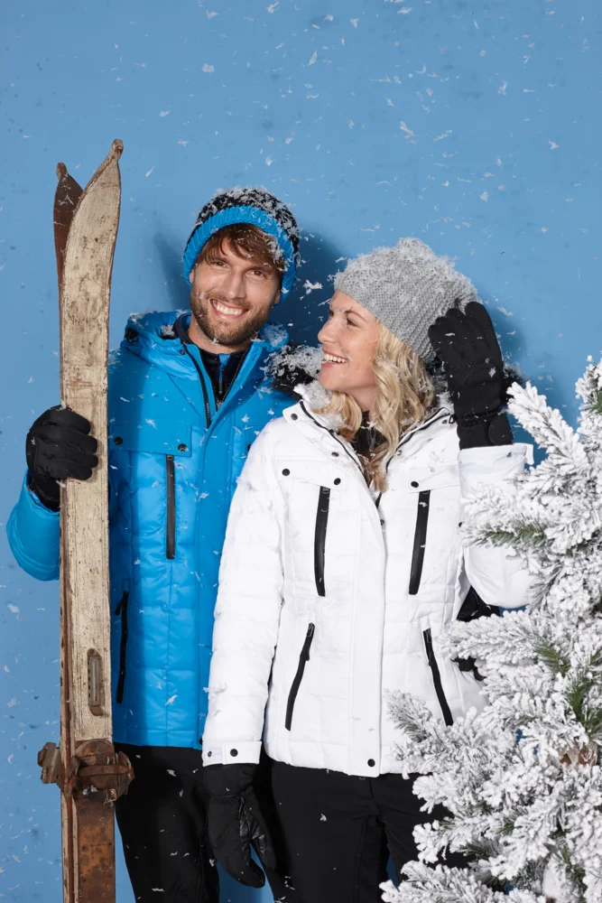 Damen Outdoor Hybrid Jacke