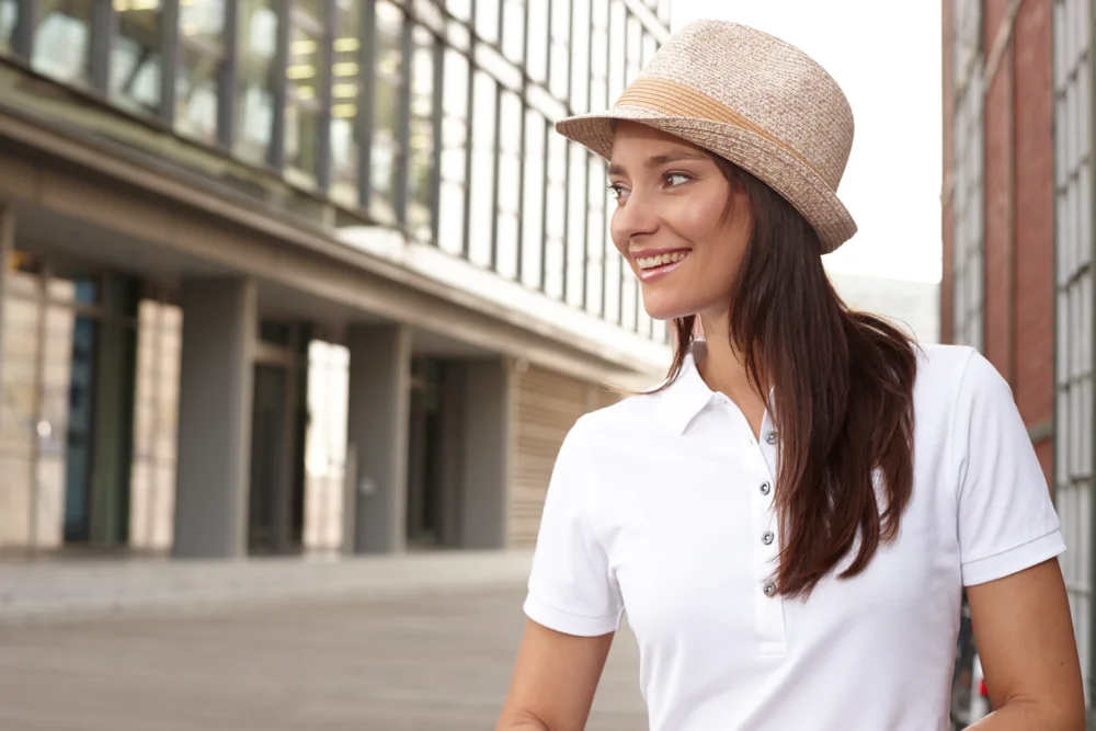 Damen Pima Piqué Polo