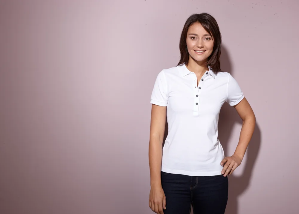Damen Pima Piqué Polo