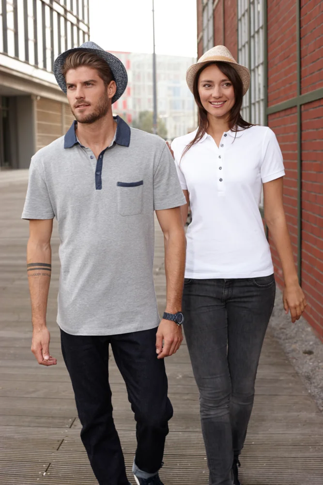 Damen Pima Piqué Polo