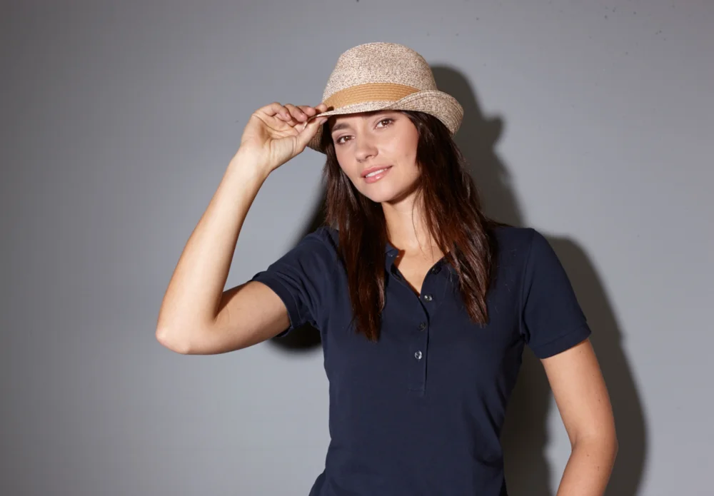 Damen Pima Piqué Polo