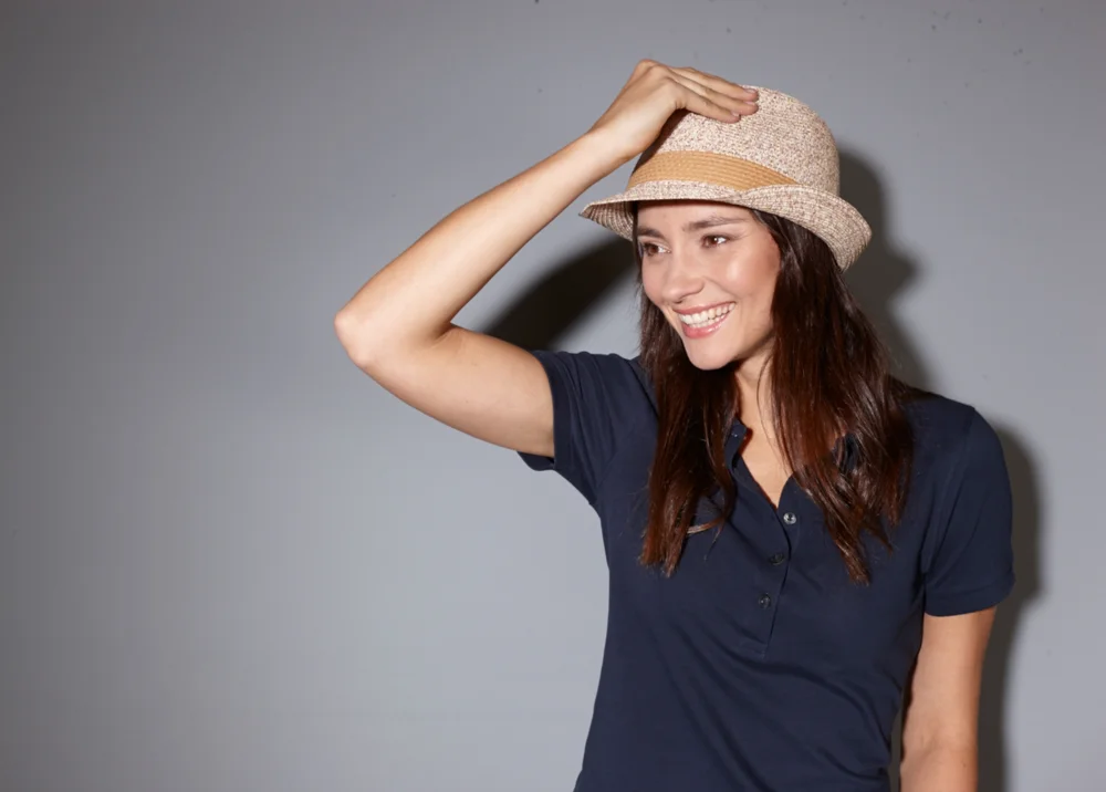 Damen Pima Piqué Polo