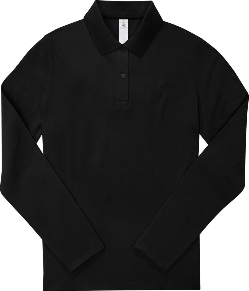Damen Piqué Polo langarm