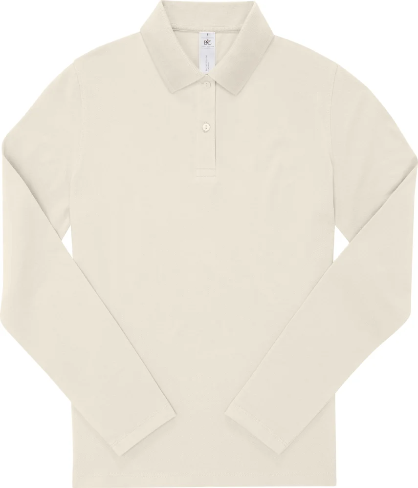 Damen Piqué Polo langarm