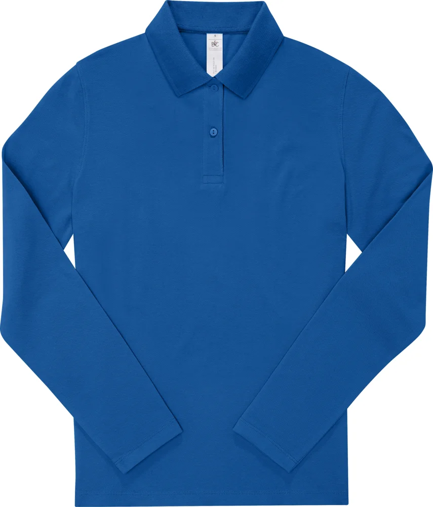 Damen Piqué Polo langarm