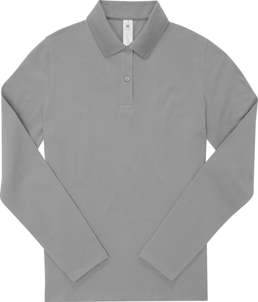 Damen Piqué Polo langarm