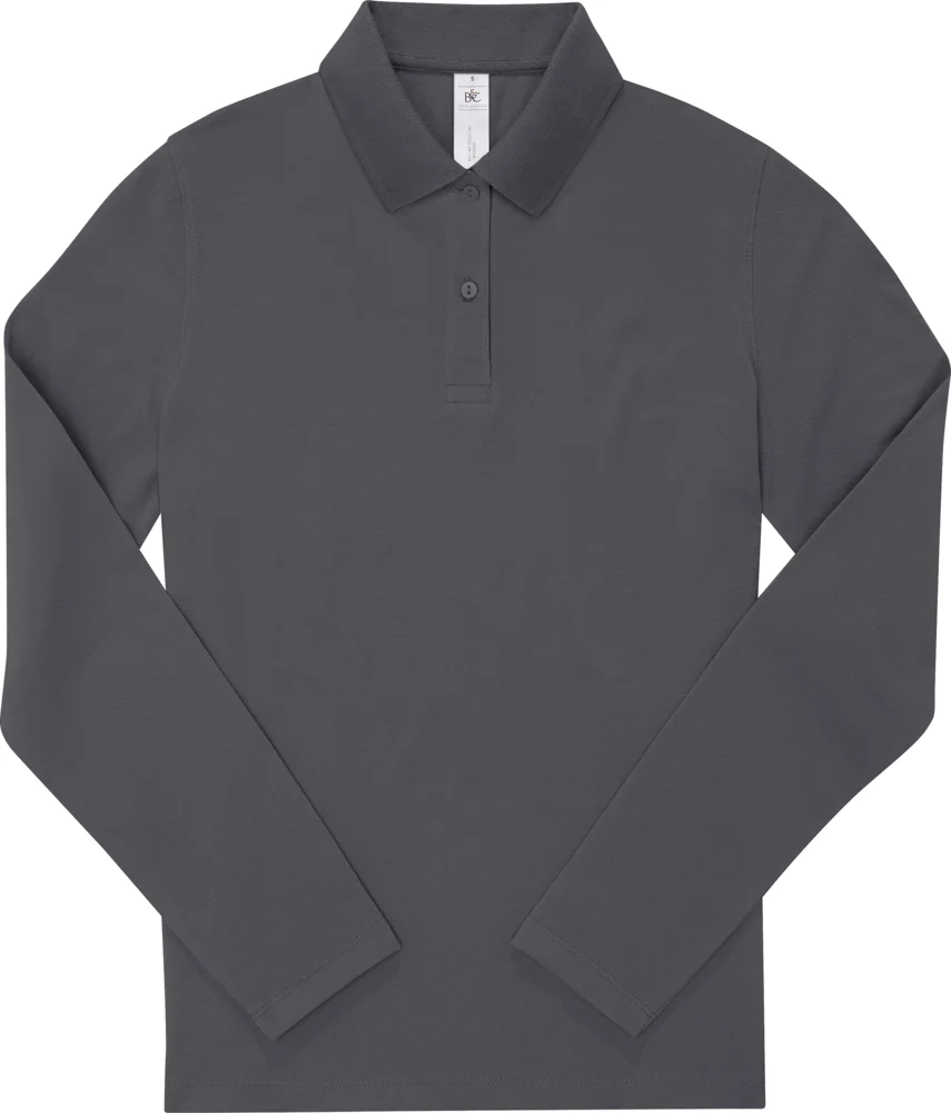 Damen Piqué Polo langarm