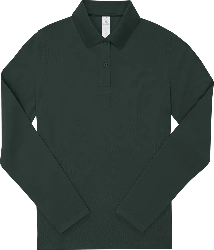 Damen Piqué Polo langarm